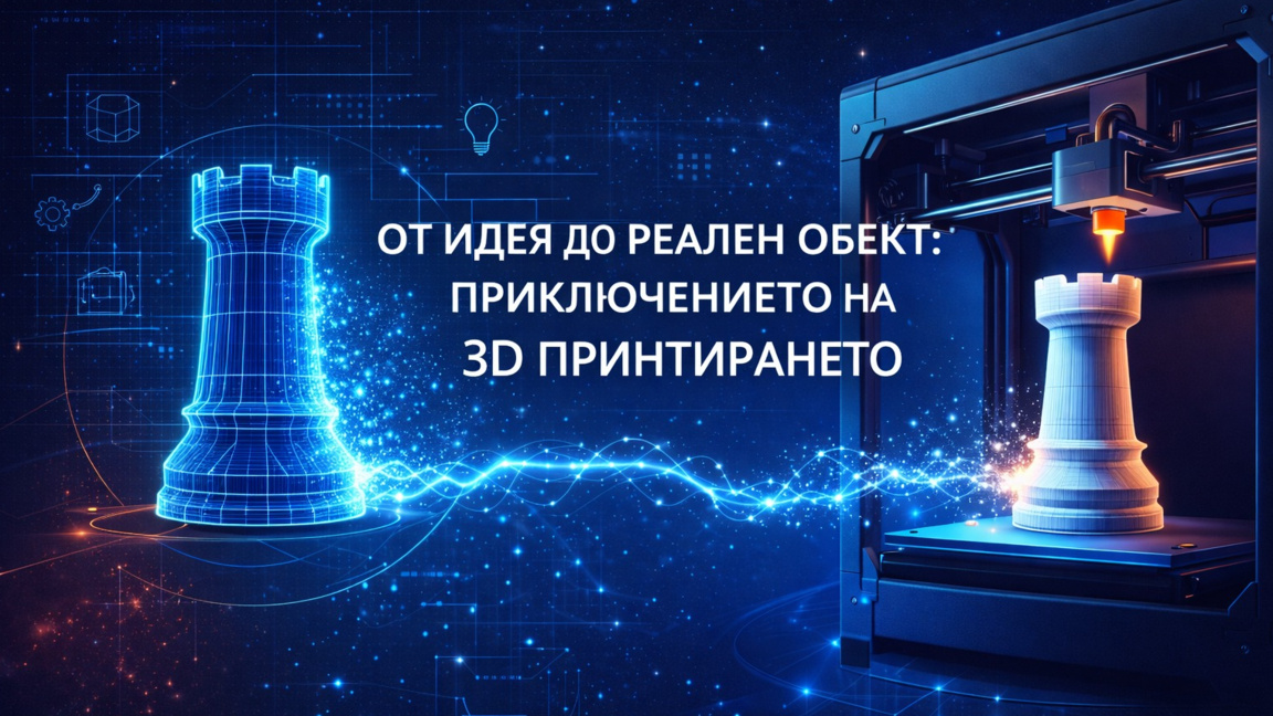 От идея до реален обект: 3D принтирането оживява в Ученическа академия