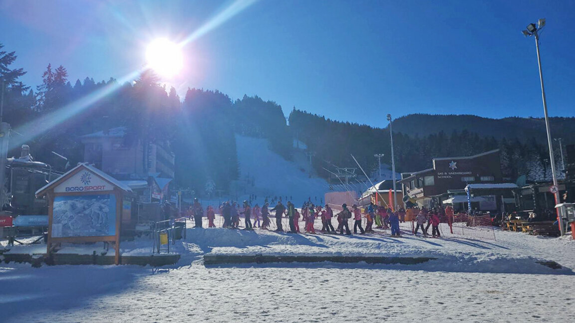 Offizielle Eröffnung der Wintersaison in Borowez