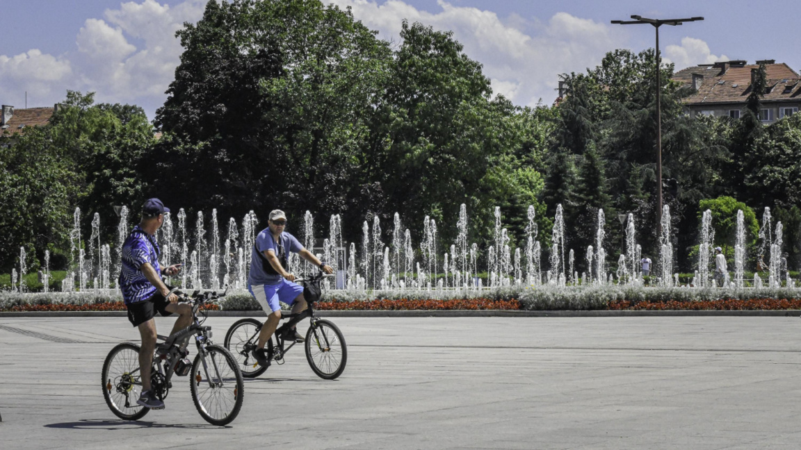Горещо в София, с температура около 32°