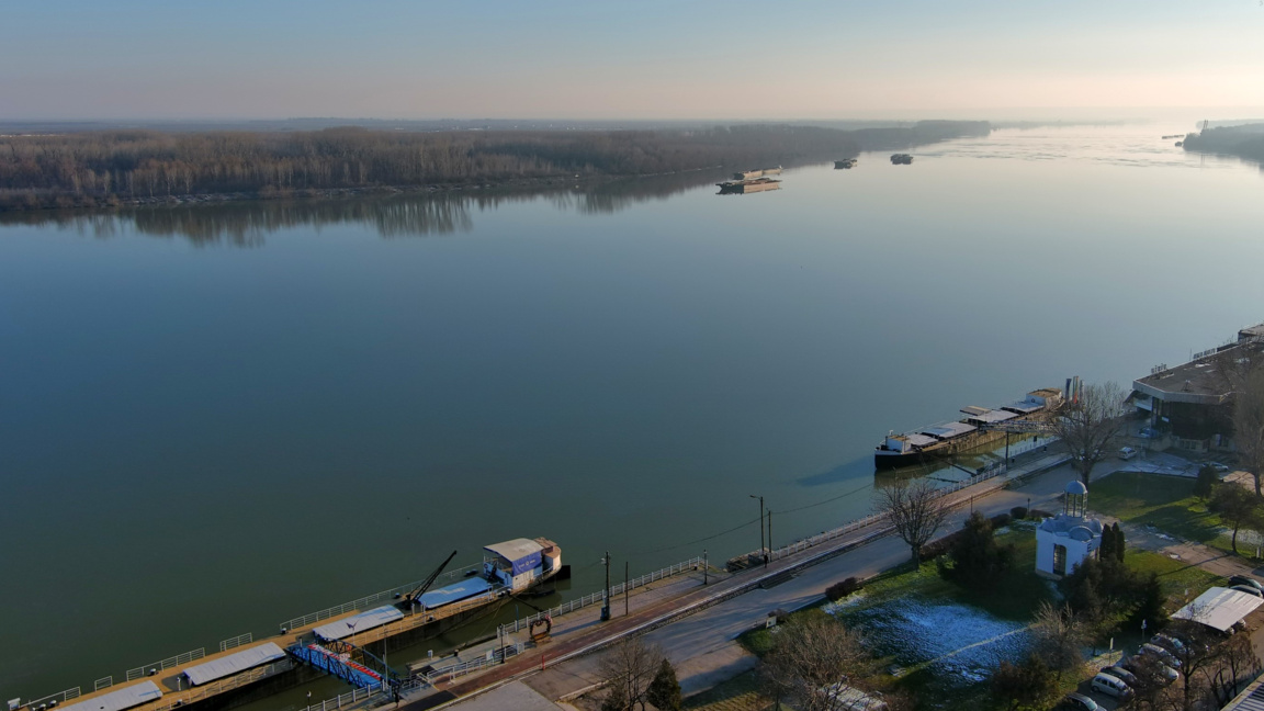 Дунав от дрон