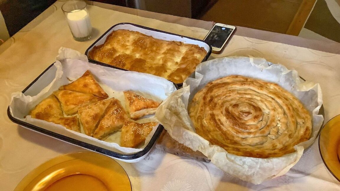 La bánitsa búlgara ocupa el tercer lugar en un prestigioso ranking culinario