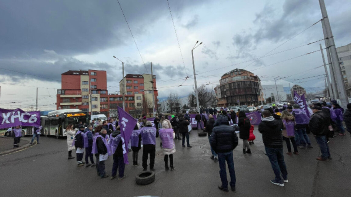 Столичният транспорт на протест в понеделник