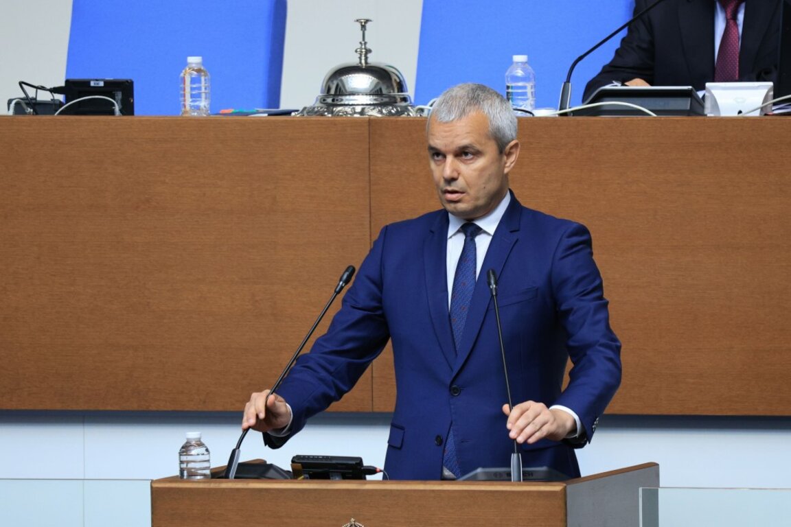 Костадин Костадинов в Народното събрание, 19 юни 2024 г.