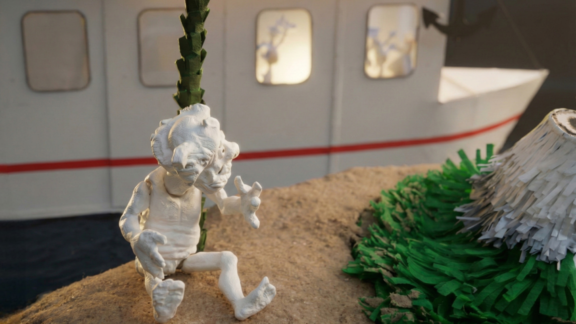 Нов воден куклен спектакъл "SOS! Писмо в бутилка" или "Корабокрушенецът"