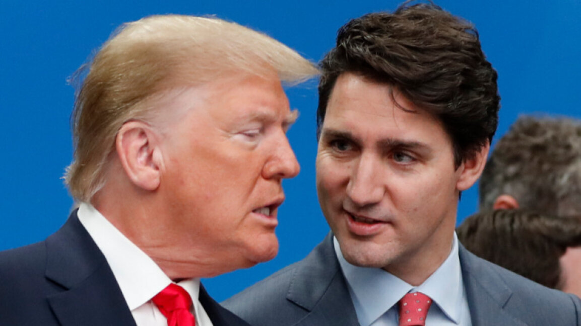 Доналд Тръмп и Джъстин Трюдо