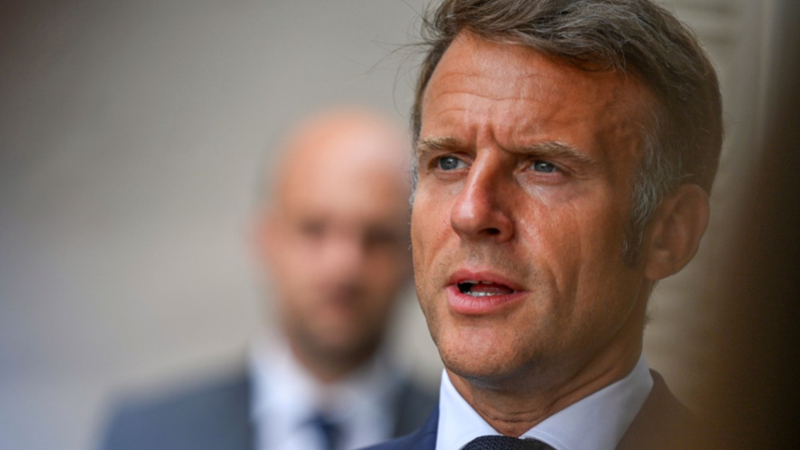 Президентът на Франция Еманюел Макрон