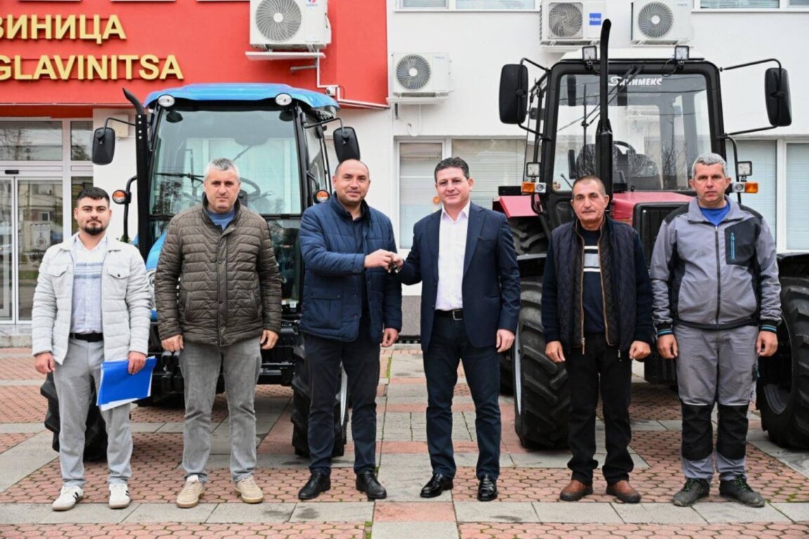 Нови машини в Главиница