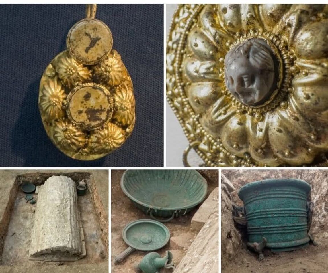 Разкрит е втори знатен женски гроб с изящни накити край Капитан Петко войвода