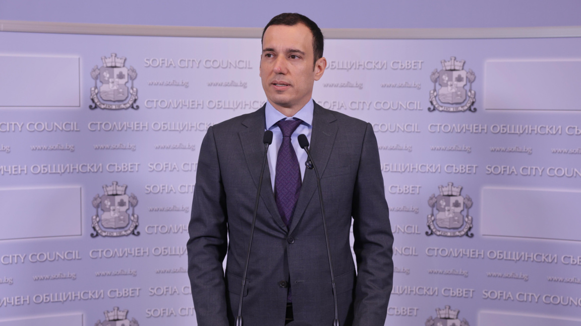 Кметът на София Васил Терзиев