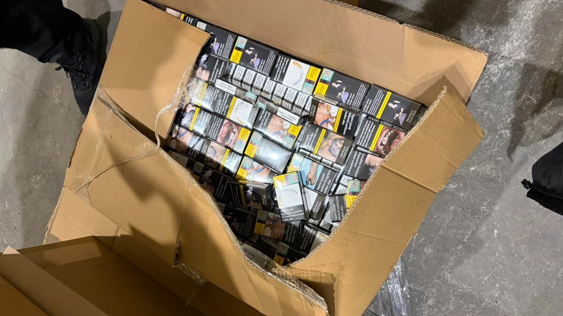 Близо 500 000 къса контрабандни цигари откриха на "Лесово"