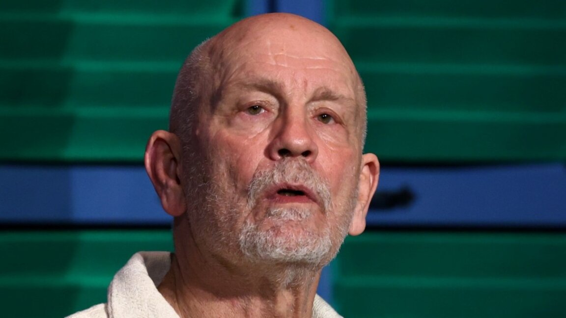 Protest, counter-protest outside National Theatre over John Malkovich production 