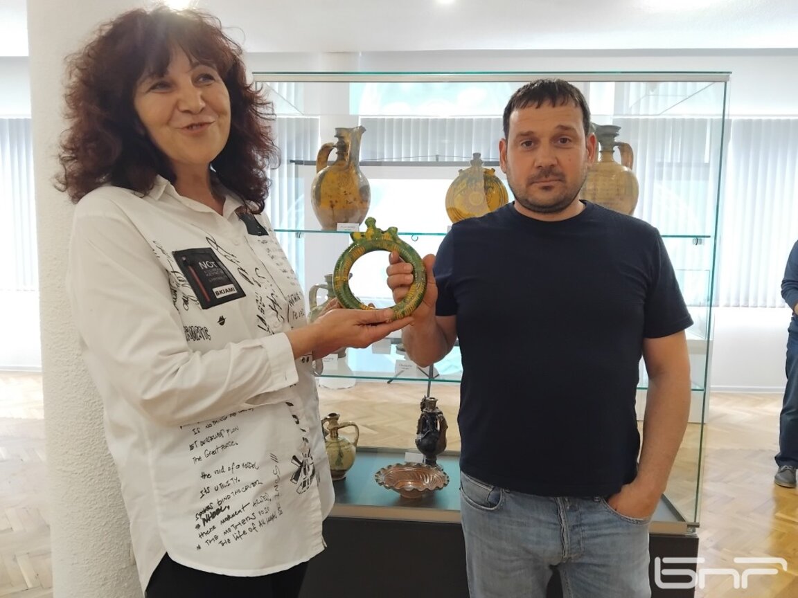 Десислава Миланова- уредник в РИМ- Перник и Александър Шкевов от Гоце Делчев