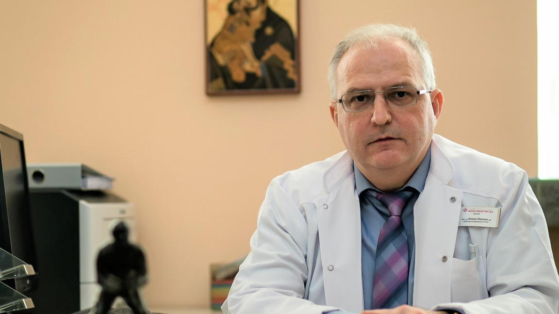 Директорът на УМБАЛ "Александровска" проф. Атанас Йонков
