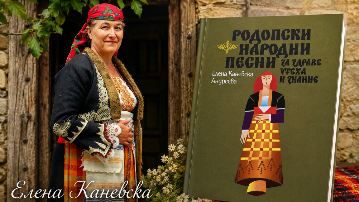 Елена Каневска събра вековната памет на Родопите в уникален сборник