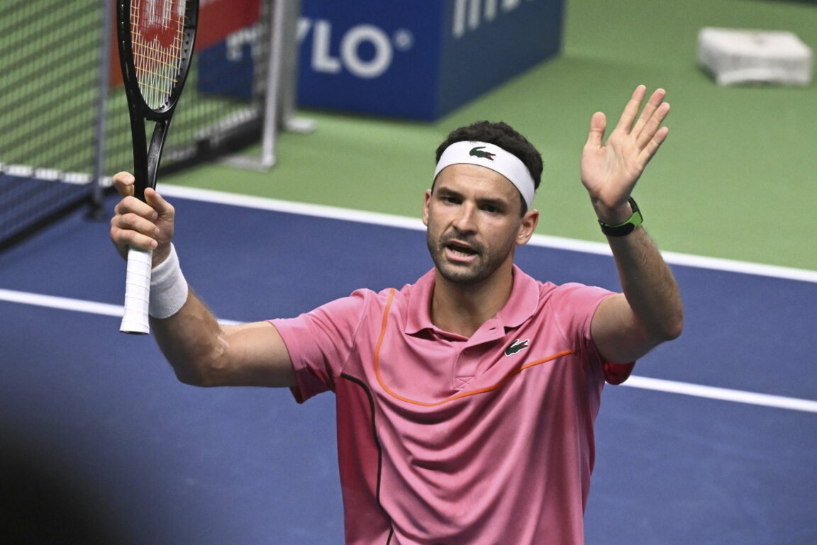 Tenismanul Grigor Dimitrov încheie anul în Top 10