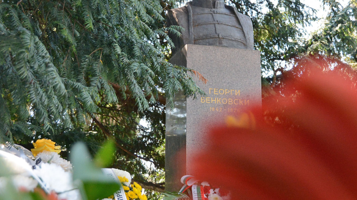 Паметник на Георги Бенковски в Морската градина във Варна