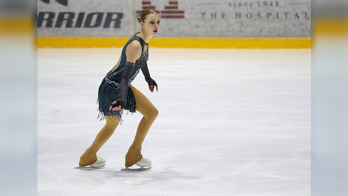 Figure skater Alexandra Feigin wins silver at an international tournament in Oslo