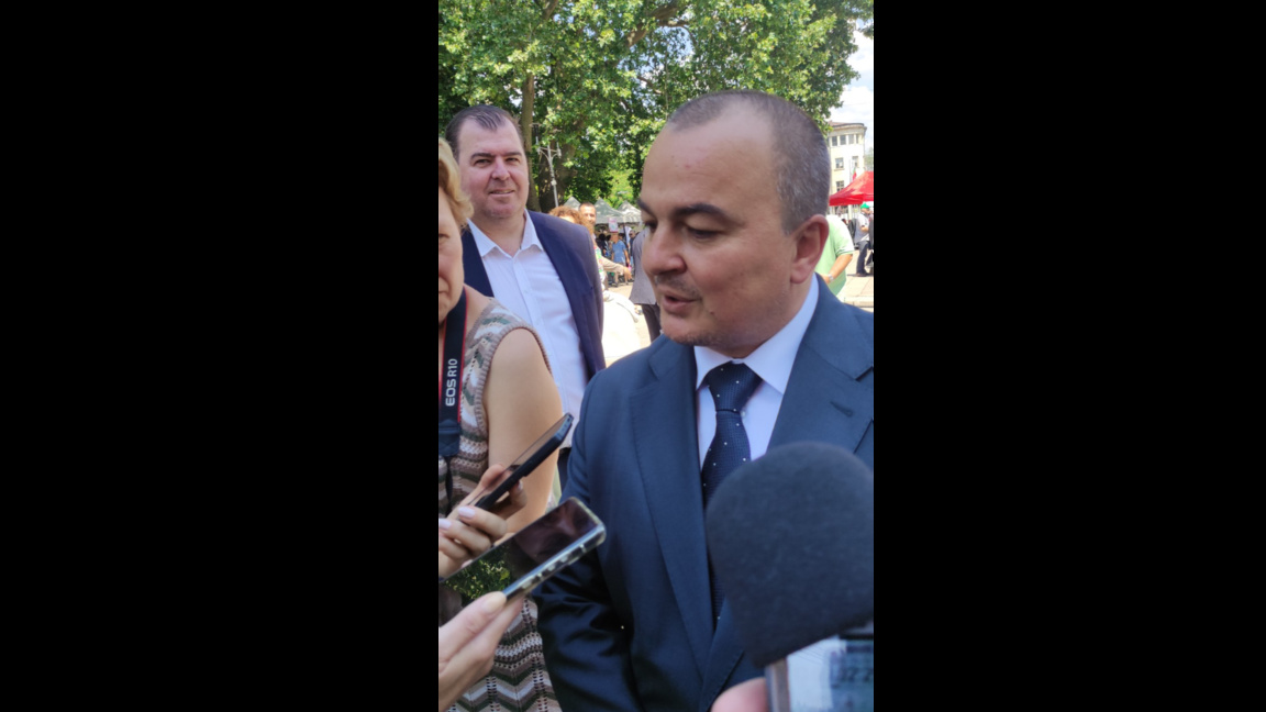 Министърът на земеделието Пламен Аброски