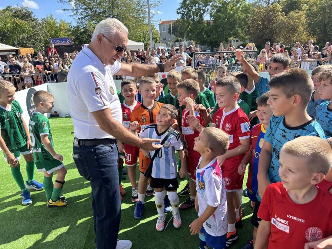 Hristo Stoichkov în Burgas