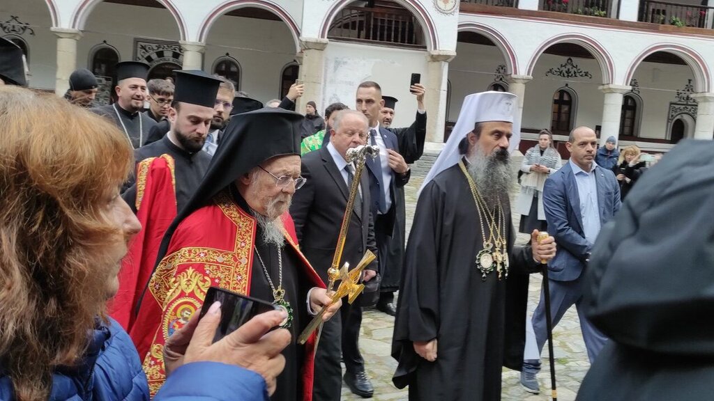 Patriarchs Bartholomew and Daniil celebrate solemn liturgy at Rila Monastery