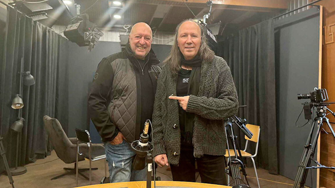 Емил Янев и Тони Чембъра (вдясно)