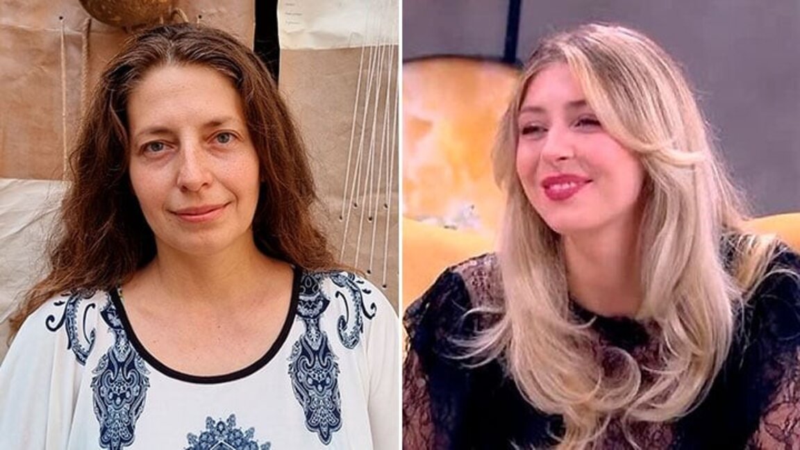 Огняна Серафимова (вляво) и Ясмин Манделли