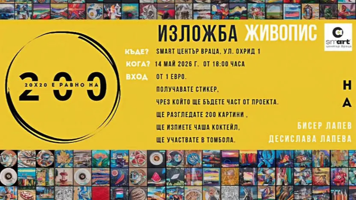 "20х20 = 200" гостува във Враца