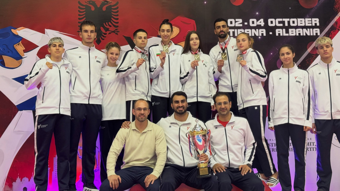 Таекуондистите ни с пет медала от Albania Open