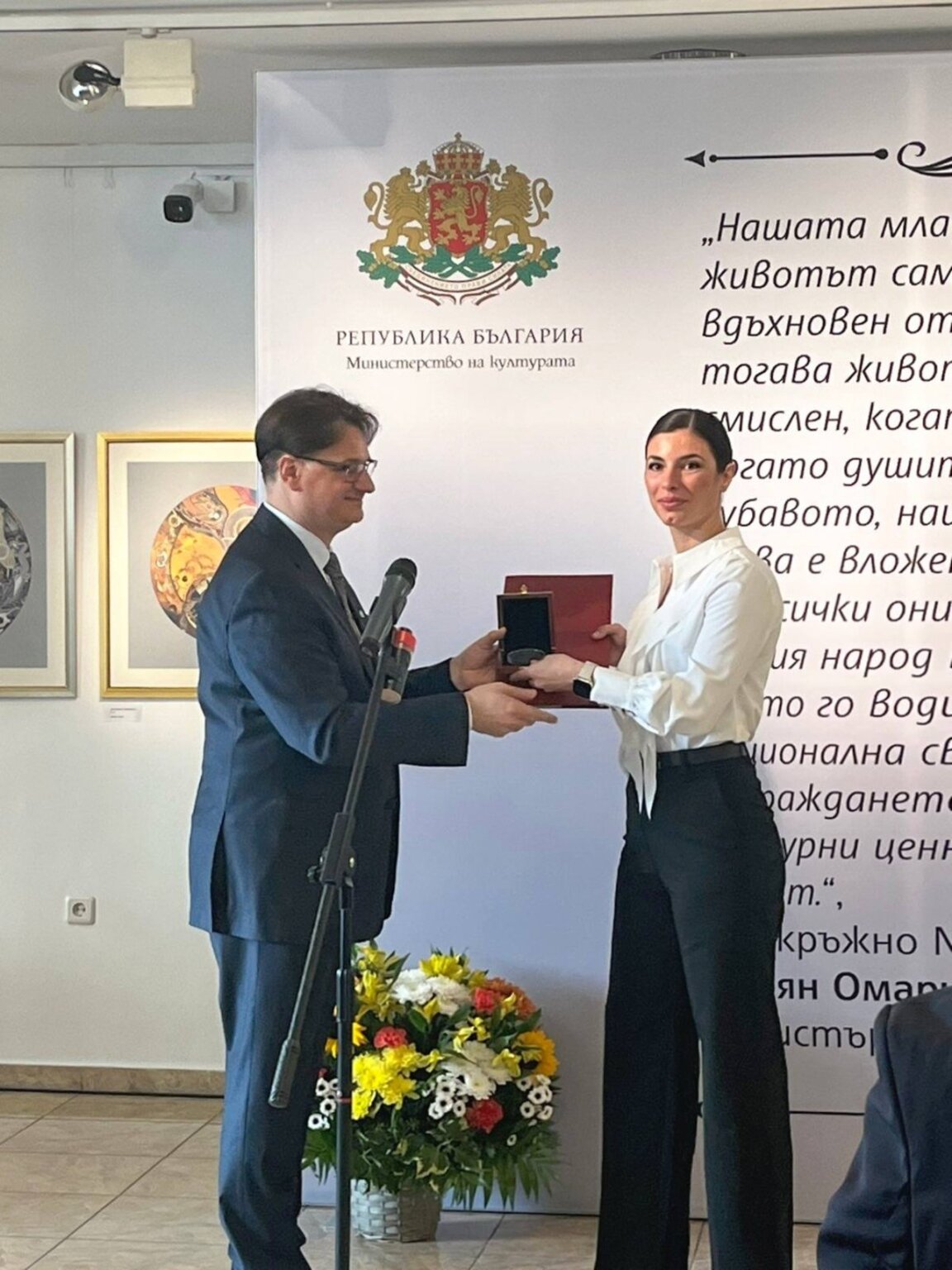 Ръководител на бургаска школа за балет с награда от Министерството на културата