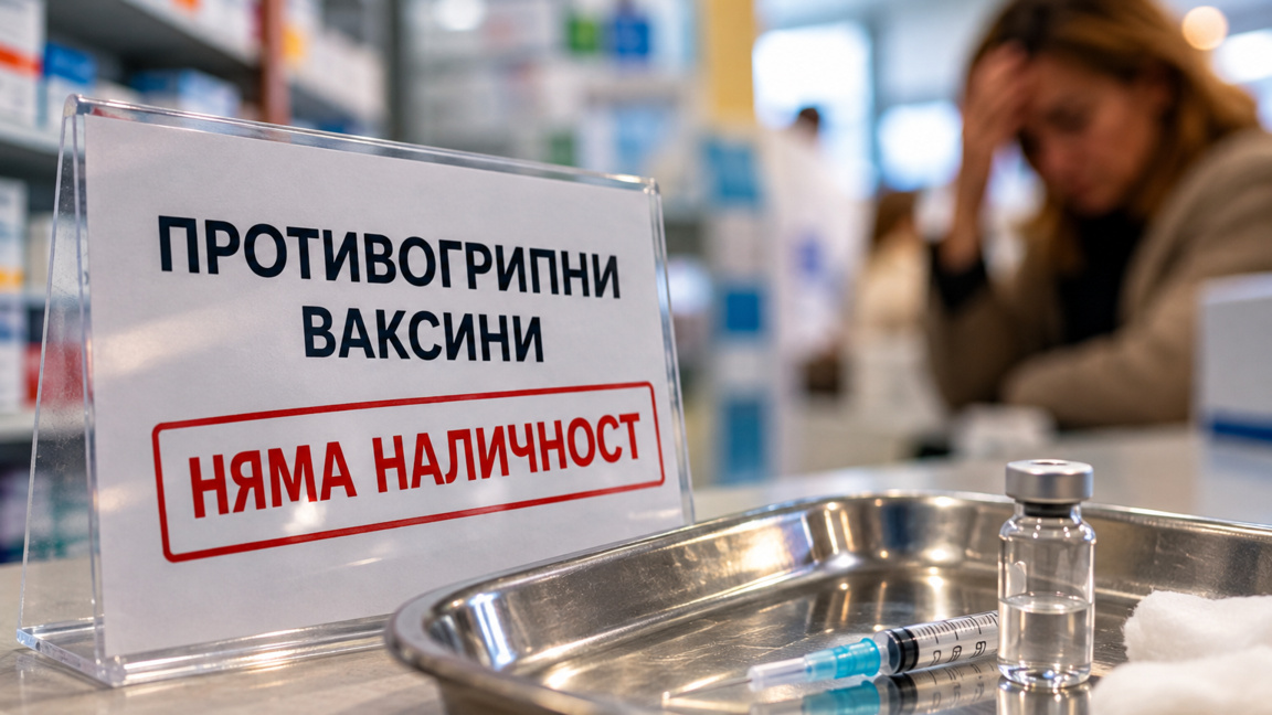 Ростислав Курдов: 70 000 противогрипни ваксини за аптеките са критично малко