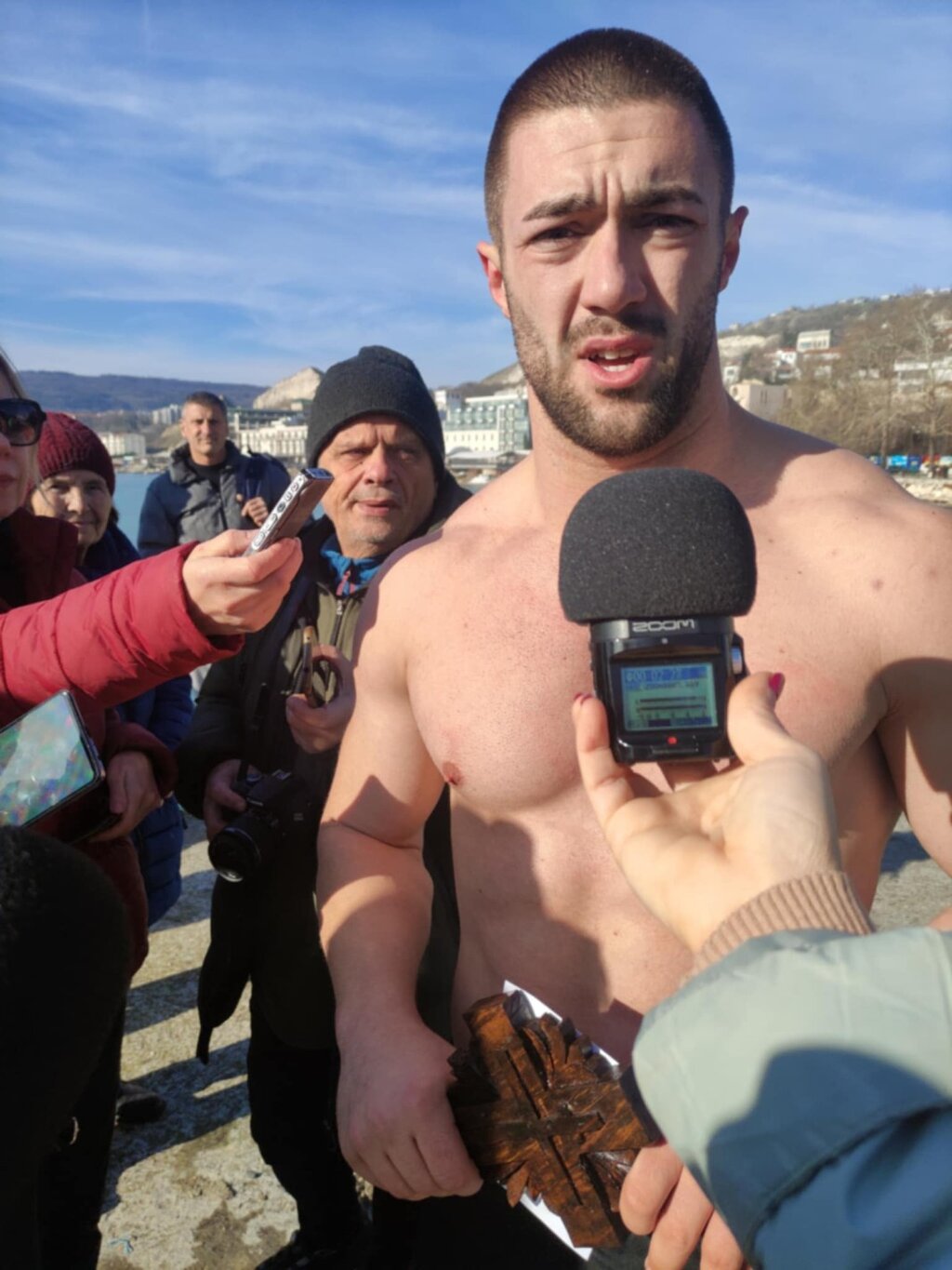 За трети път лекоатлетът Живко Господинов извади кръста в Балчик