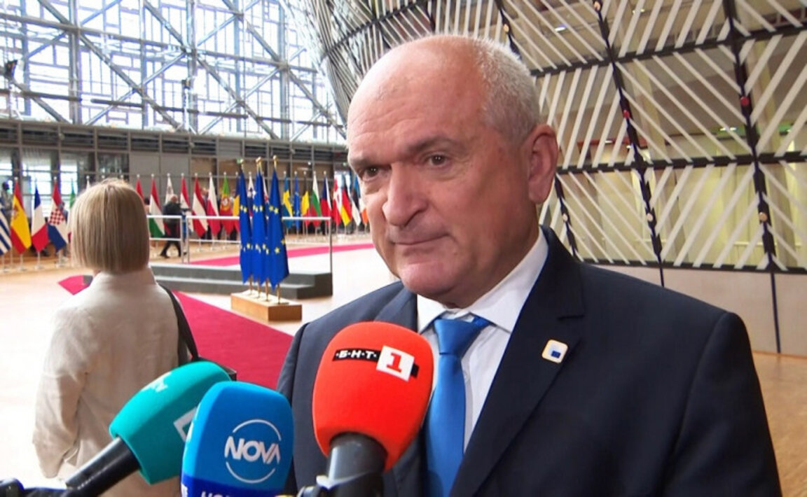 Служебният министър-председател Димитър Главчев - Брюксел, 27 юни 2024