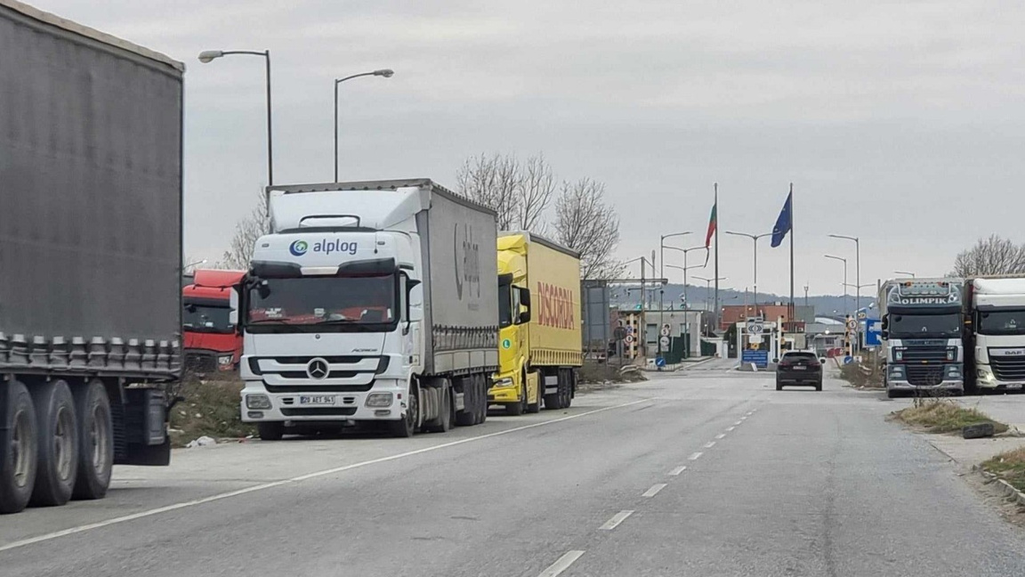 Starker LKW-Verkehr in Richtung Türkei