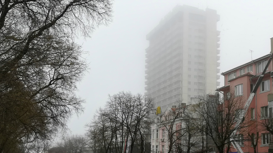 Мъгла във Варна