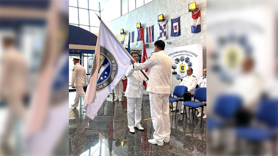 România a preluat comanda grupului de luptă împotriva minelor din Marea Neagră, alături de Bulgaria și Turcia