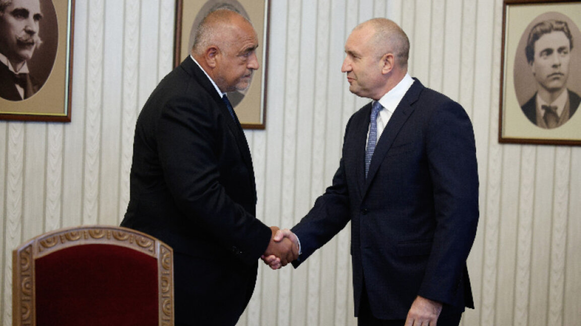 Бойко Борисов и Румен Радев