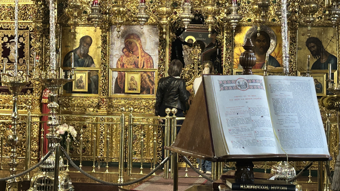 Храмът на манастира Кикос, Кипър