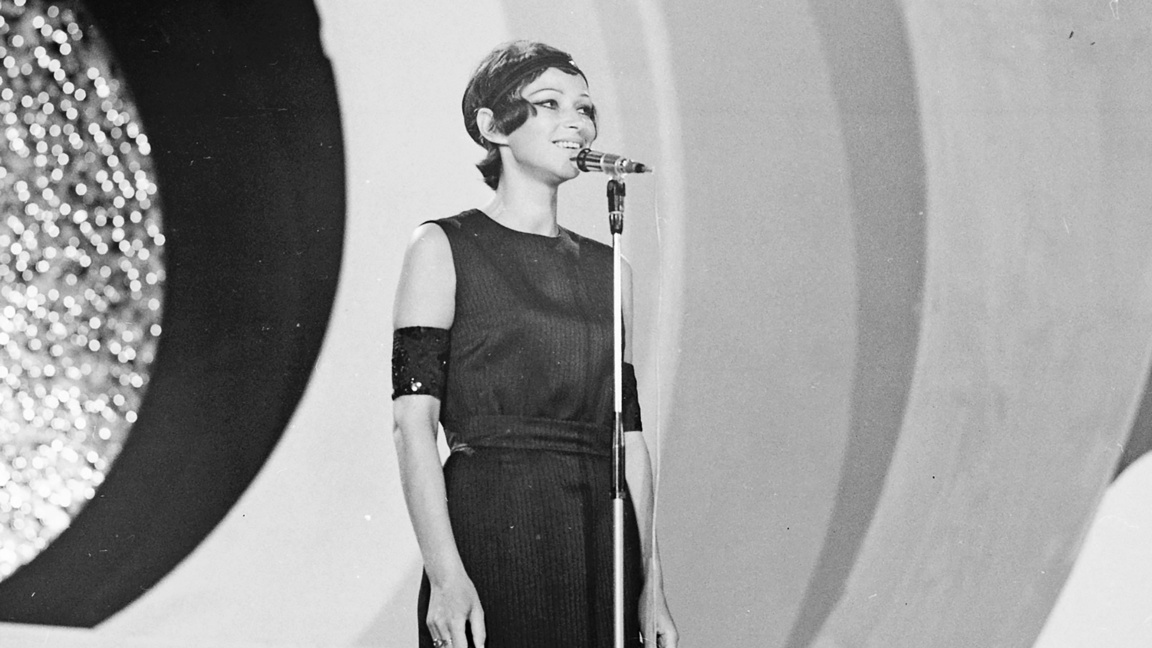 Pascha Christowa beim Internationalen Festival „Goldener Orpheus“, 1971