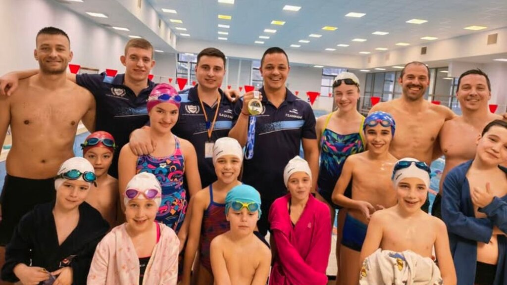 Swimmer Tsanko Tsankov prepares for his final Oceans Seven challenge