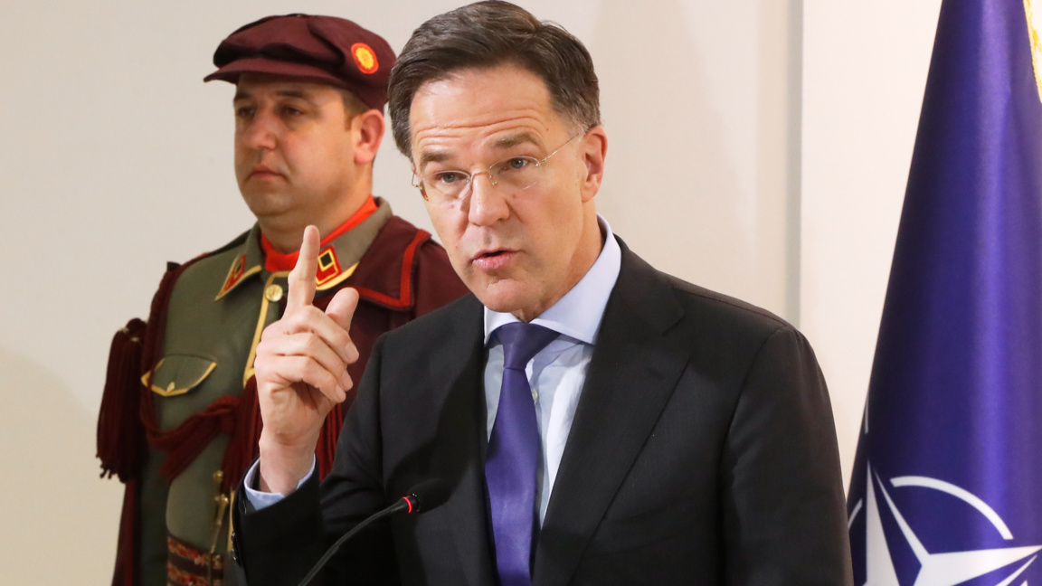 Генералният секретар на НАТО Марк Рюте.