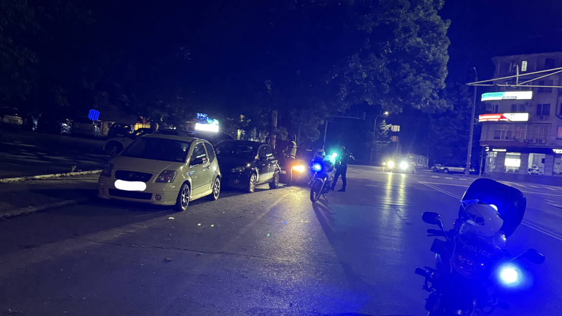 Полицейска акция в Стара Загора срещу дрифта и силната музика