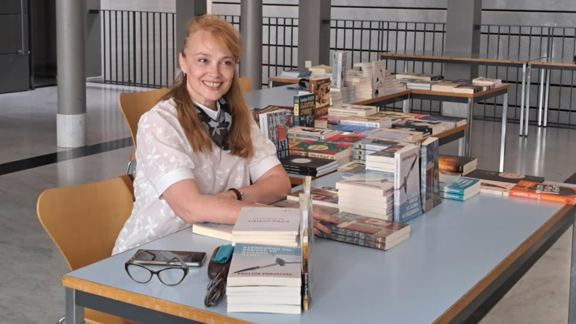На чаша вино с Екатерина Костова и нейните книги в Пловдив