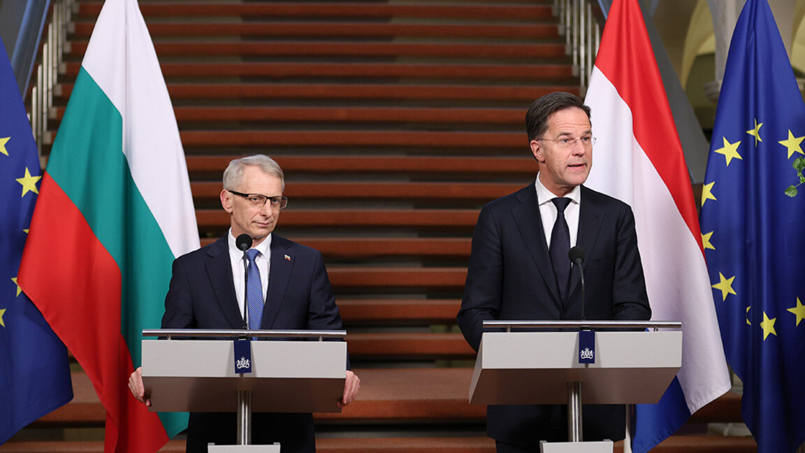 Mark Rutte: "S'il n'en tenait qu'à moi, la Bulgarie serait dans le Schengen terrestre dès cette année"