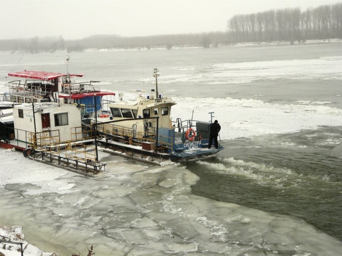Voir le Danube gelé n'est plus qu'un lointain souvenir pour les habitants de Silistra...