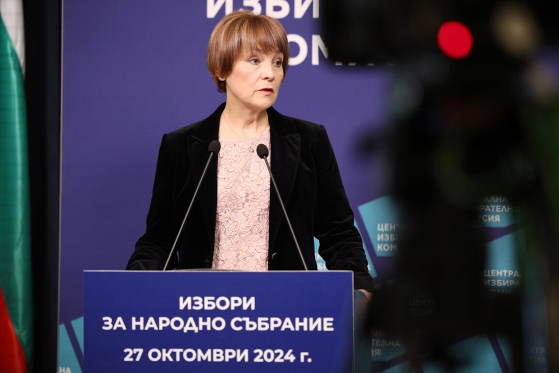 Rositsa Mateva, purtătoarea de cuvânt a CEC