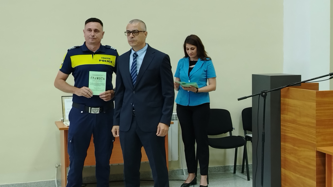 Тържествено събрание за празника на МВР във Видин