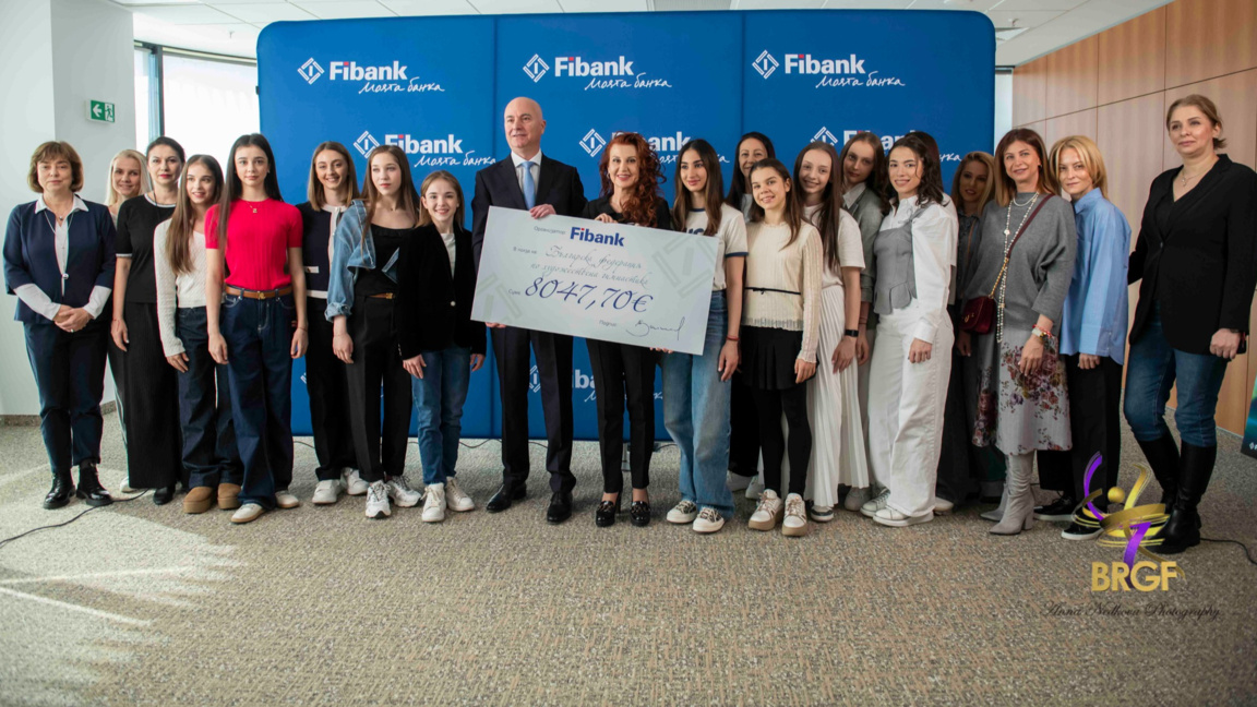 Дарение от благотворителен календар подкрепи българската художествена гимнастика