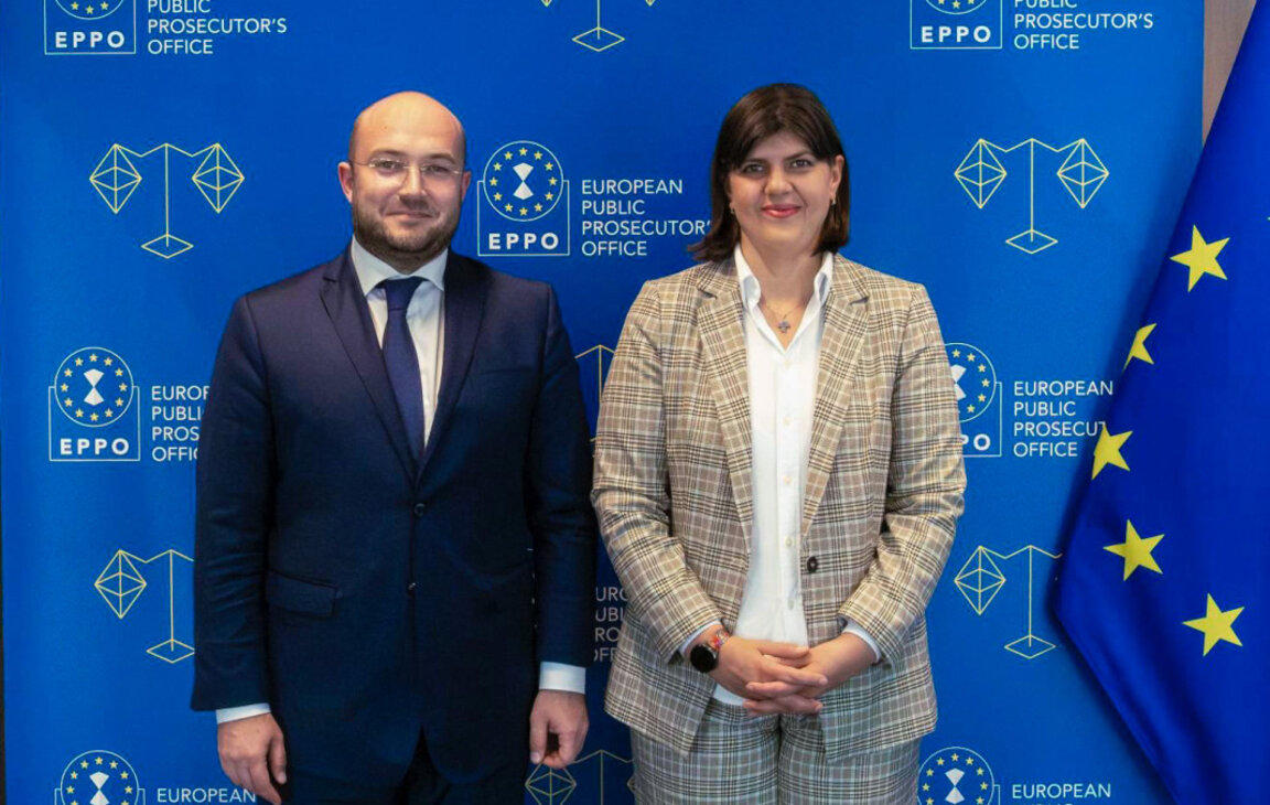 Министърът на правосъдието Георги Георгиев се срещна с Лаура Кьовеши