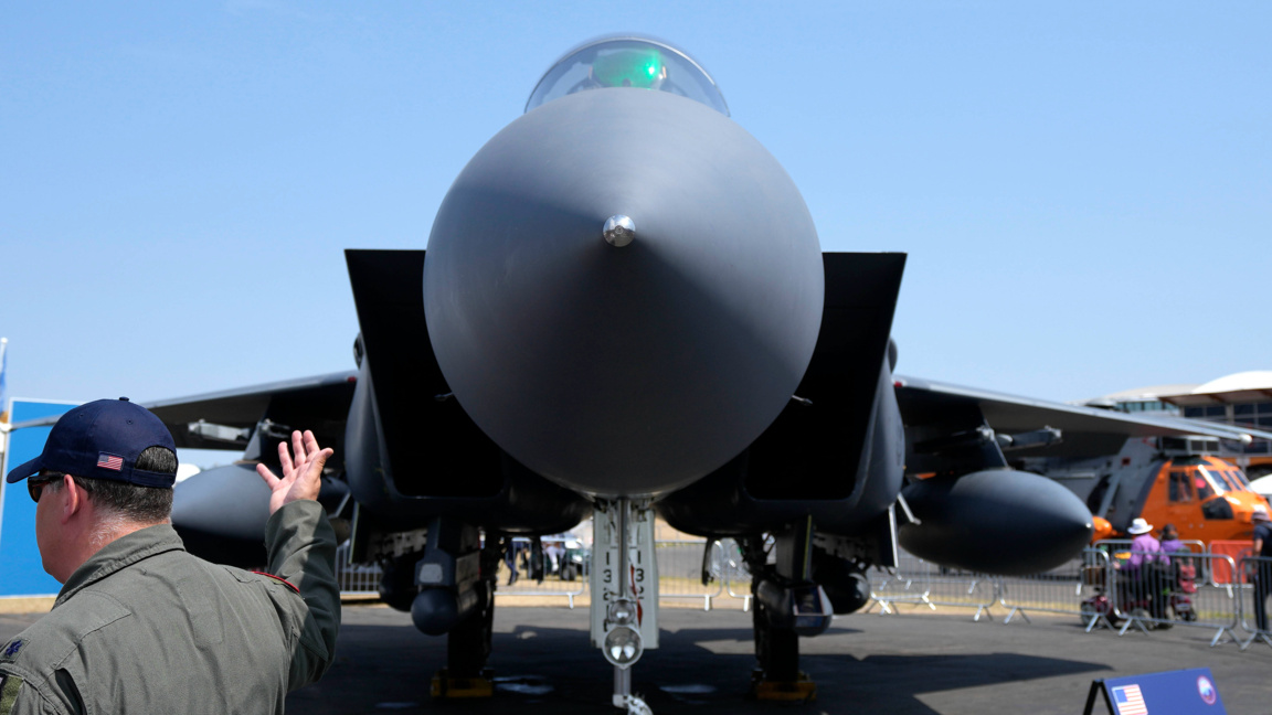 Aмерикански изтребител Ф-15Е