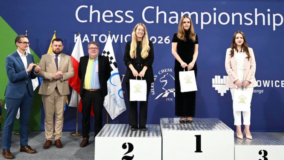 Nurgyul Salimova is among top three women in European Chess Championship 2026